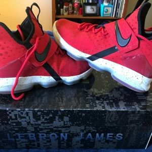 Lebron 14 "University Red"